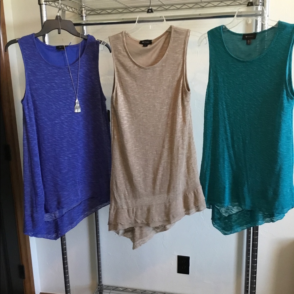 3 ABStudio tunic tops